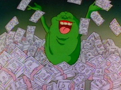 The Real Ghostbusters Season 5 Episode 15 - Slimer's Curse