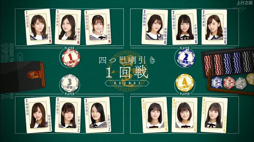Nogizaka's Four-Way Fall Battle Part 1 still