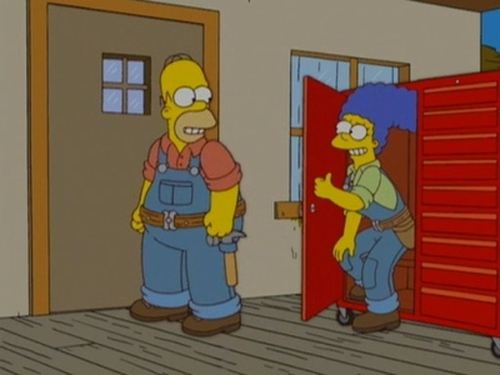 The Simpsons Season 18 Episode 3 - Please Homer, Don't Hammer 'Em