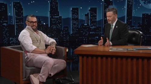 Jason Momoa, Rachel Zegler, Musical Guest Rachel Zegler still