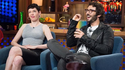 Rose McGowan & Josh Groban still