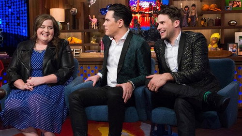 Aidy Bryant, Tom Sandoval & Tom Schwartz still