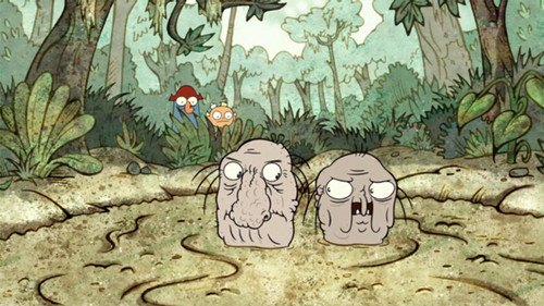 The Marvelous Misadventures of Flapjack Season 2 Episode 29 - Two Old Men and a Lock Box