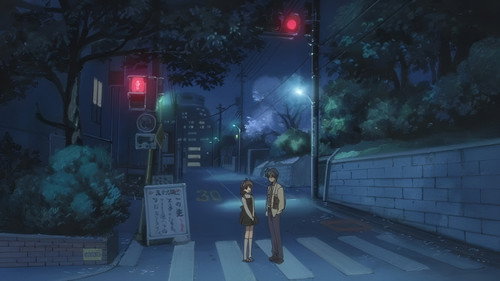 Clannad Season 1 Episode 1 - On the Hillside Path Where the Cherry Blossoms Flutter