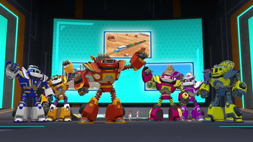 Blaze and the Monster Machines Season 4 Episode 5 - Robots to the Rescue