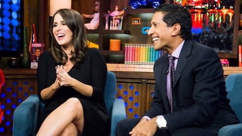 Soleil Moon Frye & Dr Sanjay Gupta still
