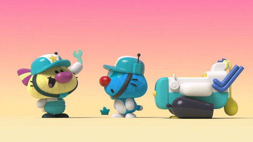 Oggy Oggy Season 2 Episode 7 - Flying Sky High