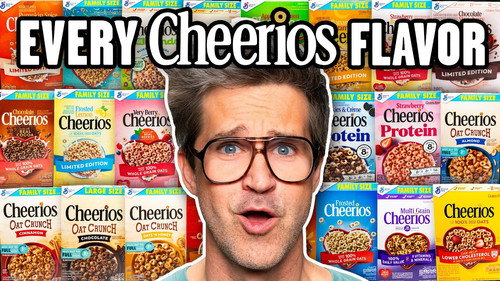 We Tried EVERY Cheerio still
