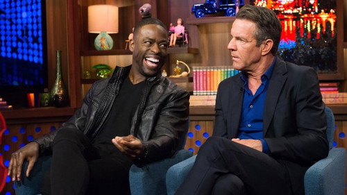 Dennis Quaid & Sterling K. Brown still