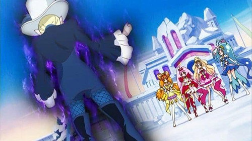 Go! Princess PreCure Season 1 Episode 46 - Beautiful...?! The Wandering Shut and the Snow Castle!