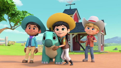 Dino Ranch Season 3 Episode 18 - A Big Friend for Little Sadie
