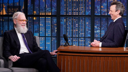 Late Night with Seth Meyers Season 9 Episode 59 - David Letterman, Counting Crows' Adam Duritz