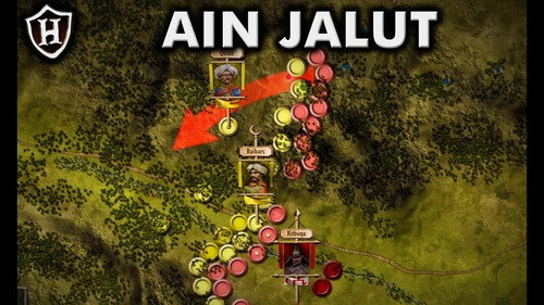 HistoryMarche Season 2 Episode 12 - Battle of Ain Jalut, 1260 ⚔️ The Battle that saved Islam and stopped the Mongols - معركة عين جالوت