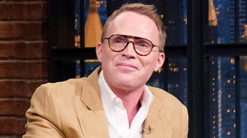 Paul Bettany, Kiernan Shipka, Fontaines D.C. still