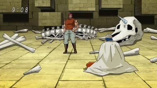 Toriko Season 2 Episode 15 - Bizarre! The Mysterious Ancient Document and the Creature in the Coffin!