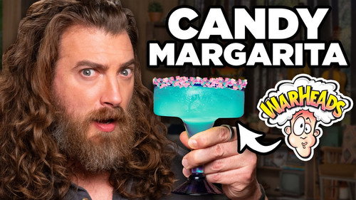 Candy Cocktails vs Cocktail Candies Taste Test still