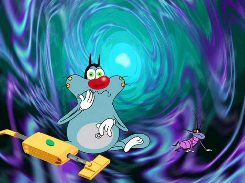 Oggy and the Cockroaches Season 1 Episode 30 - Virtual Voyage