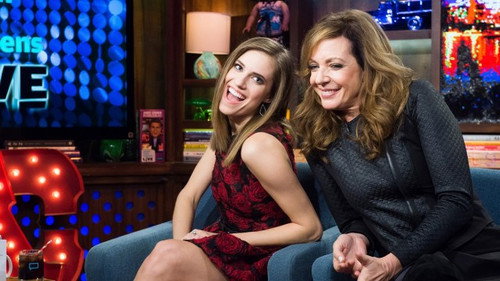 Allison Williams & Allison Janney still