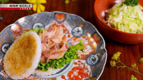 Dining with the Chef Season 11 Episode 21 - Rika's TOKYO CUISINE: Pork Ginger Rice Burger