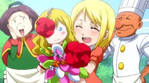 Lucy and Michelle still