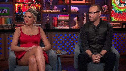 Donnie Wahlberg and Gina Kirschenheiter still