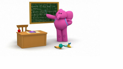 Pocoyo Goes to School still