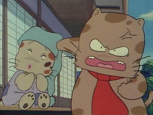 Torayoshi and mother still