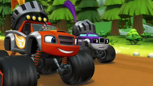 Blaze and the Monster Machines Season 2 Episode 7 - Knight Riders
