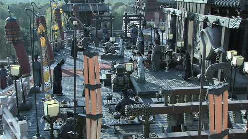 Cao Cao hosts a banquet at the Bronze Sparrow Platform still