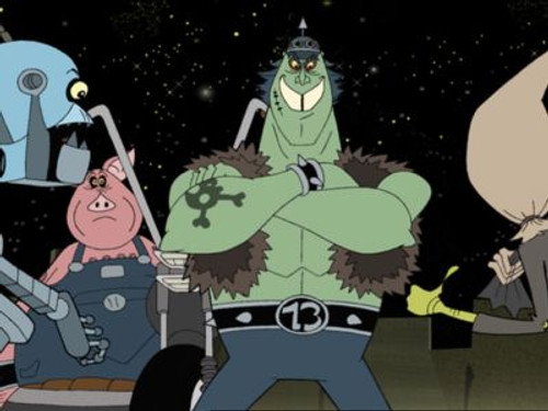Super Robot Monkey Team Hyperforce Go! Season 4 Episode 8 - The Hills Have 5