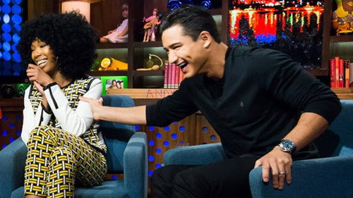 Mario Lopez & Brandy Norwood still