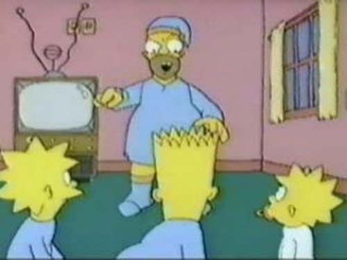 Simpsons Christmas still