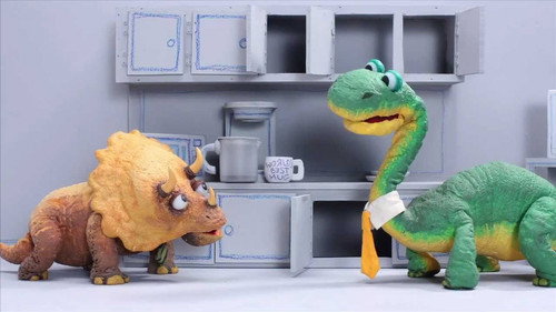 Dinosaur Office Season 1 Episode 15 - Coffee Run