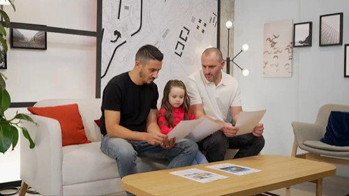 Alessandro, Corrado e Ludovica still