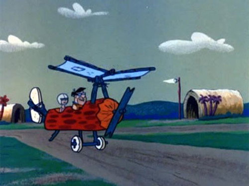 The Flintstones Season 5 Episode 16 - Fred's Flying Lesson