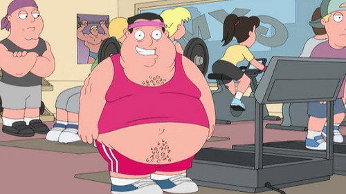 Seth MacFarlane's Cavalcade of Cartoon Comedy Season 1 Episode 28 - A Fat Guy Working Out