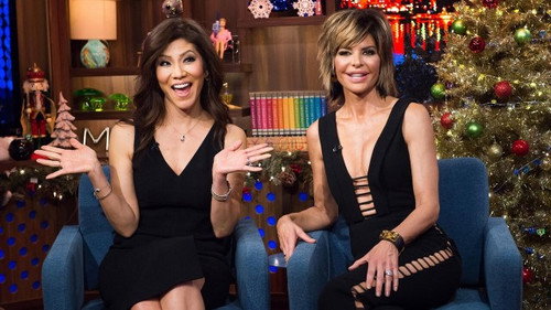 Lisa Rinna & Julie Chen still