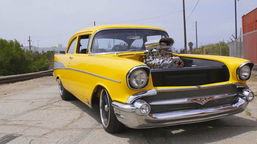 Hot Rod Garage Season 4 Episode 7 - 1957 Chevy Suspension Upgrades! Project X Gets the Full QA1 Treatment and Hits the Streets!