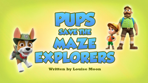 PAW Patrol Season 7 Episode 5 - Pups Save the Maze Explorers