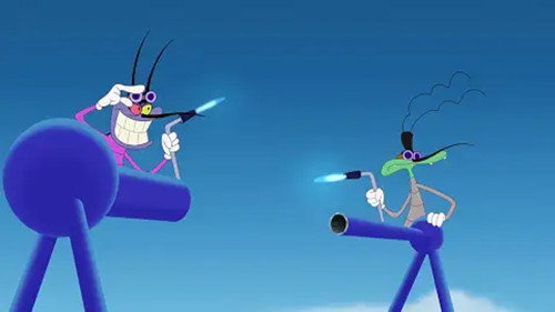 Oggy and the Cockroaches Season 6 Episode 2 - Laughter Forbidden