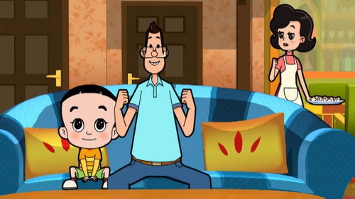 Big-Headed Kid and Small-Headed Father Season 5 Episode 12 - Episode 12