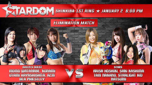 World Wonder Ring Stardom Season 9 Episode 1 - Stardom New Year Stars 2019 ~ Day 1
