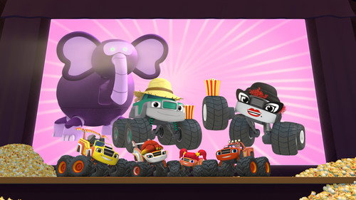 Blaze and the Monster Machines Season 9 Episode 8 - Monster Machines at the Movies
