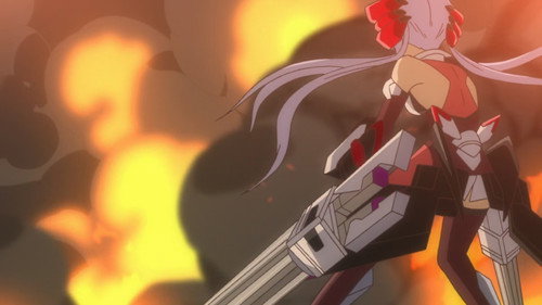 Superb Song of the Valkyries: Symphogear Season 1 Episode 7 - Fate Just Keeps Firing