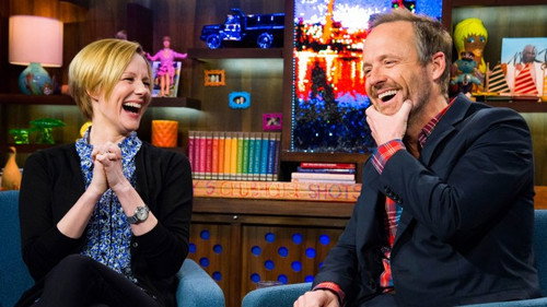 Laura Linney & John Benjamin Hickey still