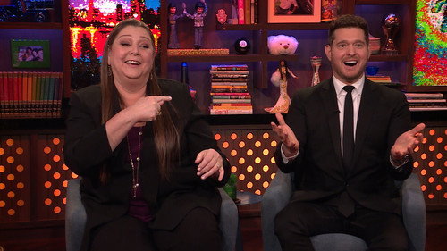 Camryn Manheim & Michael Bublé still