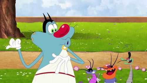 Oggy and the Cockroaches Season 6 Episode 103 - Mythologgy
