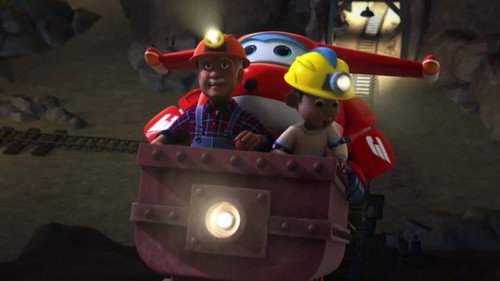 Super Wings Season 1 Episode 38 - Miner Problem