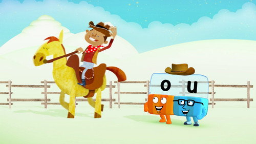 Alphablocks Season 4 Episode 13 - Cowboy