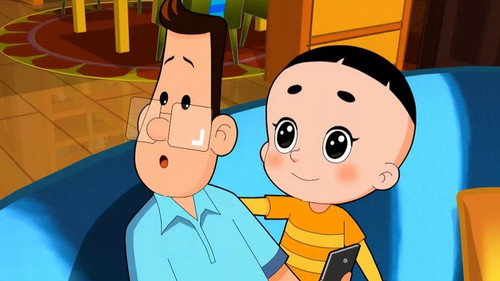 Big-Headed Kid and Small-Headed Father Season 5 Episode 21 - Episode 21